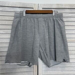 Lululemon Men’s Surge Shorts Gray 6” Size XL